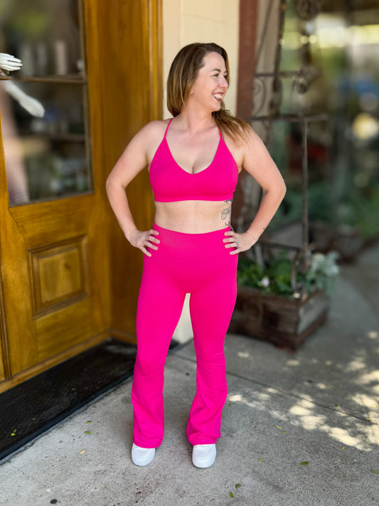 The Kaelor Butt Lifting Flare Leggings