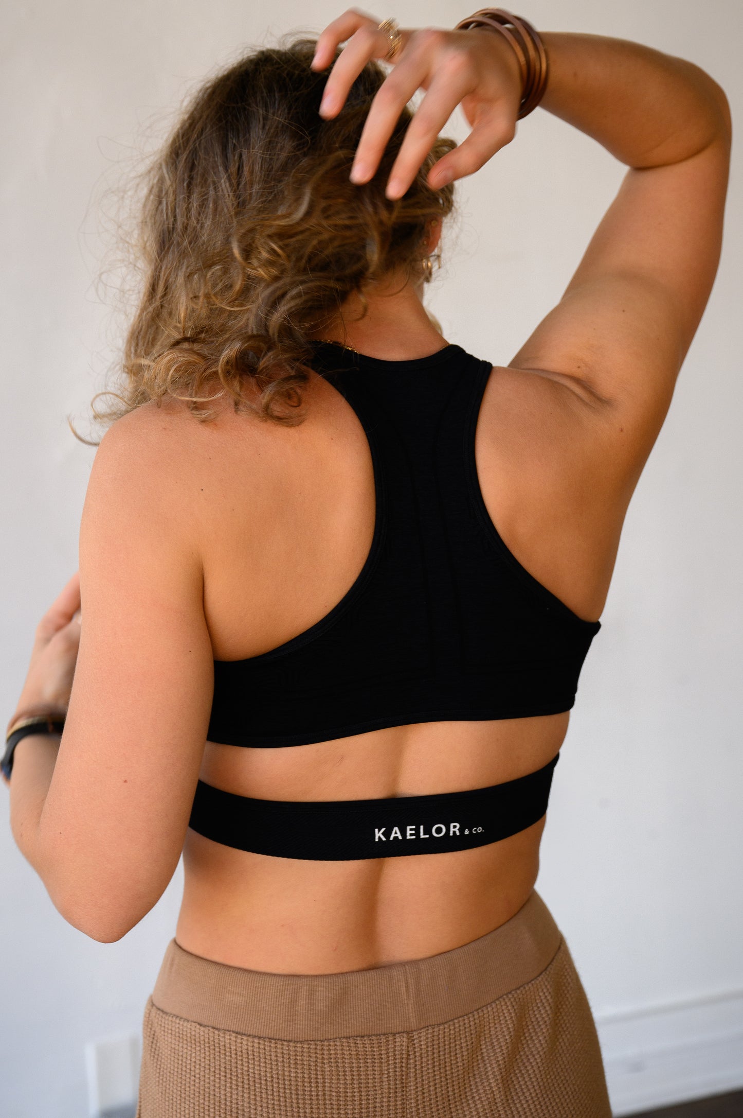 The Kaelor Sports Bra with Back Detail