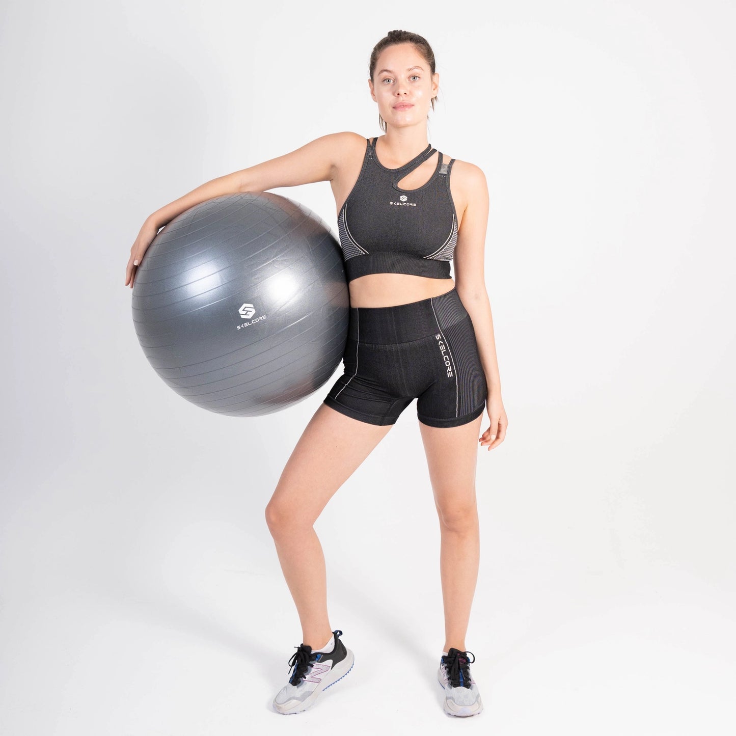 Anti Burst Exercise Ball with Pump (65cm)