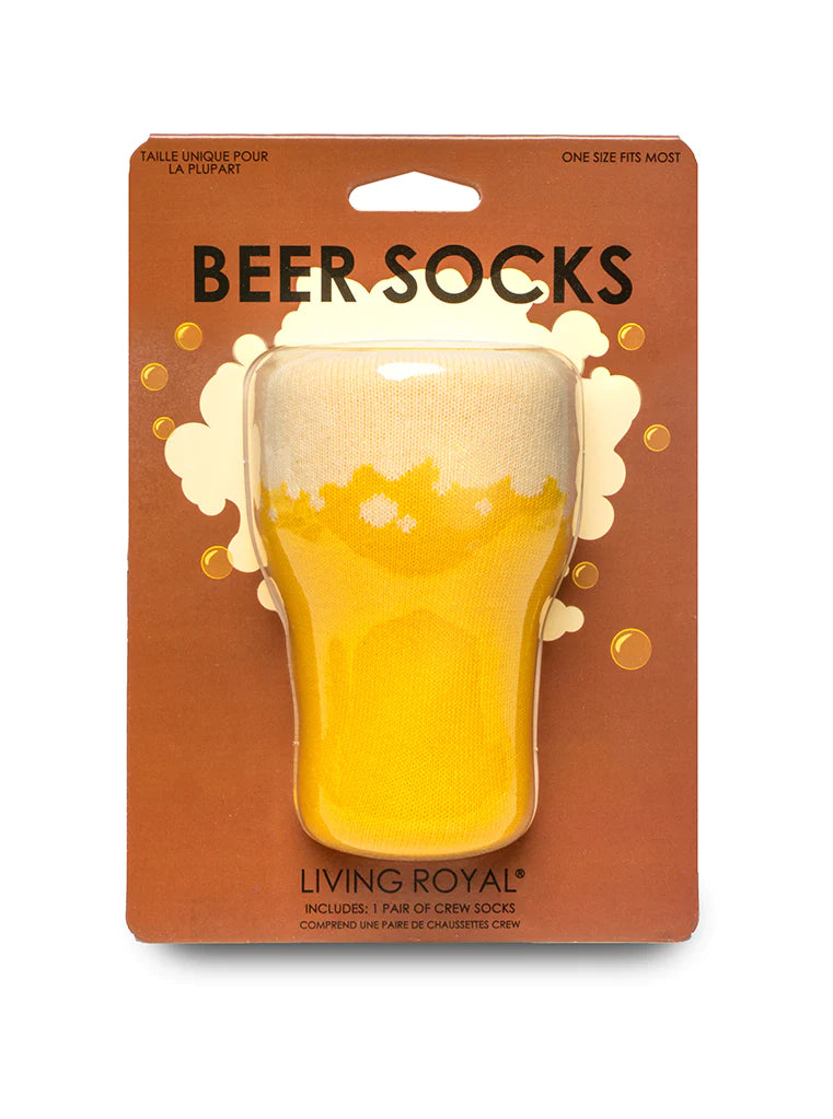 Beer 3D Crew Socks