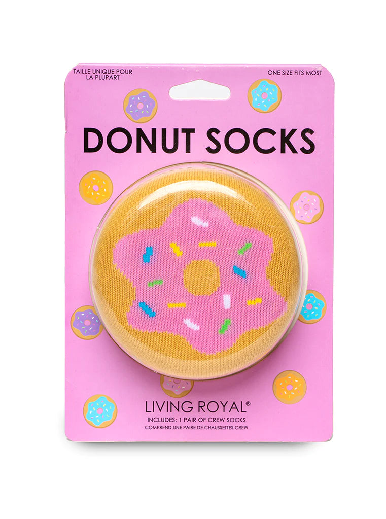Donut 3D Crew Socks