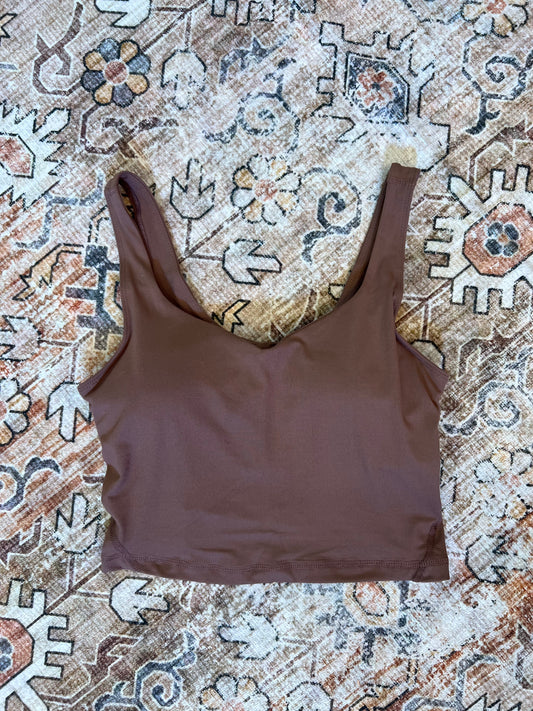 V-Neck Yoga Top with Padding